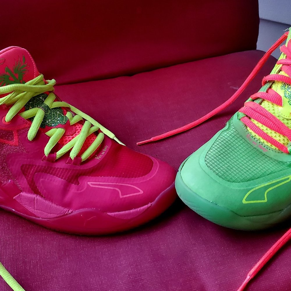 Lamelo Ball Rick and Morty Sneakers